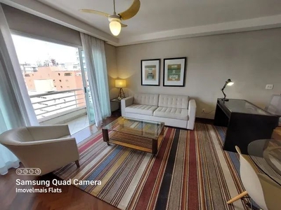 Flat com 1 dormitório para alugar, 50 m² por R$ 6.000,00/mês - Pinheiros - São Paulo/SP