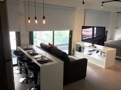 Flat para alugar no Itaim Bibi - Edifício Studio Suzano - Cód. EHQ07055