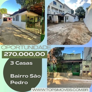 3 Casas no bairro São Pedro