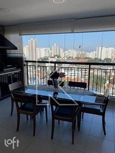 Apartamento à venda em Campo Belo com 122 m², 3 quartos, 1 suíte, 2 vagas