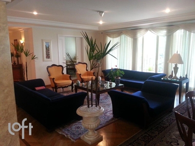 Apartamento à venda em Campo Belo com 410 m², 4 quartos, 4 suítes, 5 vagas