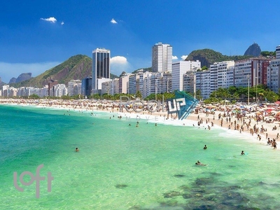 Apartamento à venda em Copacabana com 76 m², 3 quartos, 2 suítes