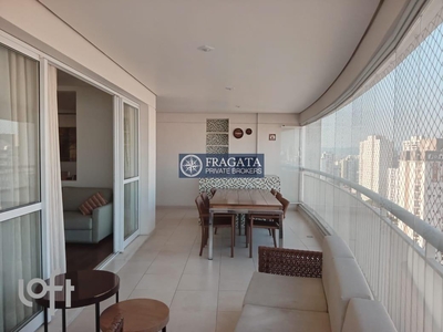 Apartamento à venda em Vila Romana com 165 m², 3 quartos, 3 suítes, 3 vagas
