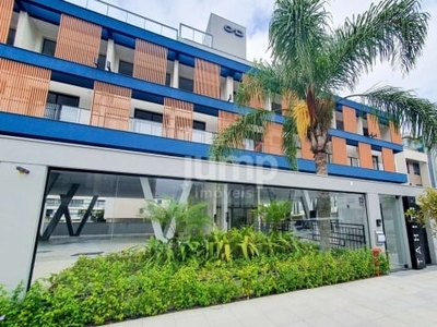 Apartamento com 1 dormitório à venda, 75 m² - novo campeche - florianópolis/sc