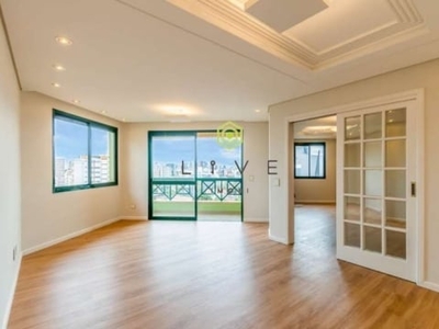 Apartamento com 3 quartos à venda na rua da paz, 74, centro, curitiba, 149 m2 por r$ 1.150.000