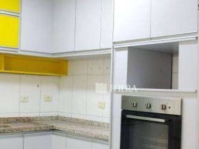 Apartamento para alugar, 70 m² por r$ 3.040,00/mês - vila assunção - santo andré/sp