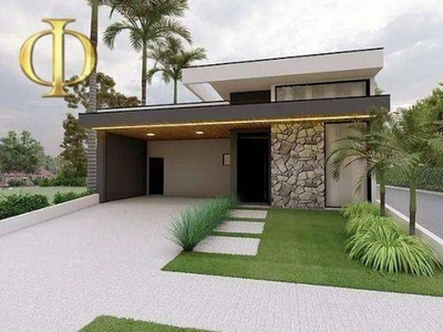 Casa com 3 dormitórios à venda, 186 m² por r$ 1.590.000,00 - residencial club portinari - paulínia/sp