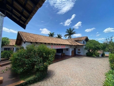 Casa com 5 dormitórios, 1000 m² - venda por r$ 13.000.000,00 ou aluguel por r$ 40.000,00/mês - bela suiça - londrina/pr