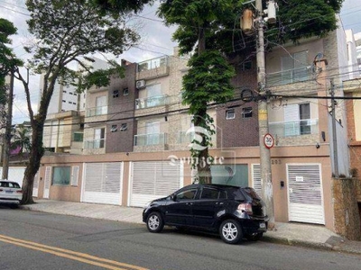 Cobertura com 2 dormitórios à venda, 103 m² por r$ 690.000,00 - vila gilda - santo andré/sp