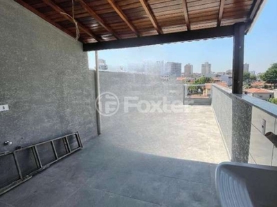 Cobertura com 2 quartos à venda na rua santa adélia, 485, vila são pedro, santo andré, 45 m2 por r$ 464.000