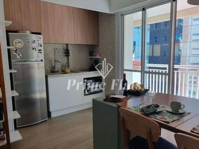 Flat disponível para locação no estanconfor villa paulista, com 38m², 1 dormitório e 1 vaga