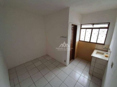 Kitnet com 1 dormitório para alugar, 15 m² por r$ 550,00/mês - centro - ribeirão preto/sp