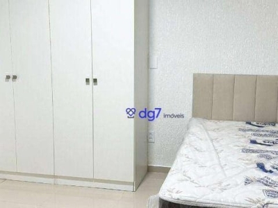 Kitnet com 1 dormitório para alugar, 20 m² por r$ 1.500,00/mês - butantã - são paulo/sp