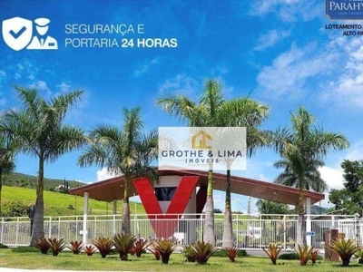 Terreno à venda, 1159 m² por r$ 246.444,00 - vila amélia - paraibuna/sp