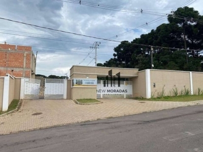 Terreno em condomínio, 120 m² - gralha azul - fazenda rio grande