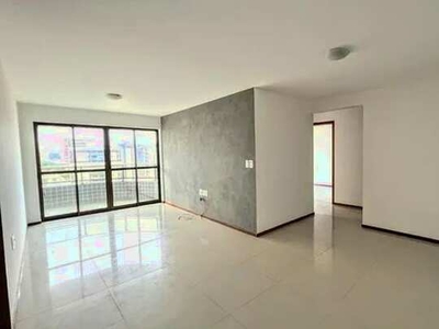 Aluguel apartamento com 85m² - 03qtos, s/ 01ste, varanda, 01 vaga, na Jatiúca próx. a prai