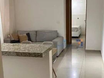 Apartamento com 1 dormitório para alugar, 50 m² por R$ 3.677,96/mês - Centro - Belo Horizo