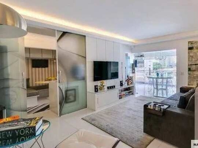 Apartamento com 2 dormitórios para alugar, 100 m² por R$ 7.600,00/mês - Chácara Santo Antô