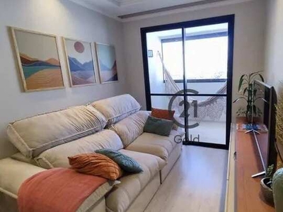 Apartamento com 2 dormitórios para alugar, 50 m² por R$ 2.500/mês - Tatuapé - São Paulo/SP