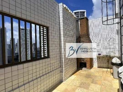 Apartamento com 2 dormitórios para alugar, 55 m² por R$ 2.700,00/mês - Boa Viagem - Recife