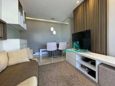 Apartamento com 2 dormitórios para alugar, 65 m² por R$ 5.285/mês - Chácara Santo Antônio