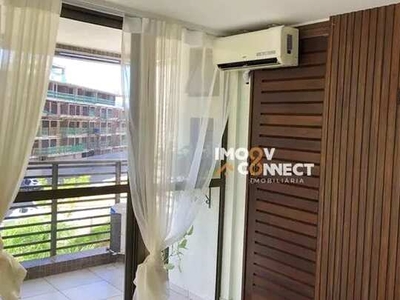 Apartamento com 2 dormitórios para alugar, 70 m² por R$ 3.705,80/mês - Cabo Branco - João