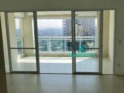 Apartamento com 2 dormitórios para alugar, 84 m² por R$ 8.750,00/mês - Brooklin - São Paul