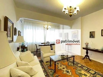 Apartamento com 3 dormitórios para alugar, 106 m² por R$ 9.932,00/mês - Leblon - Rio de Ja