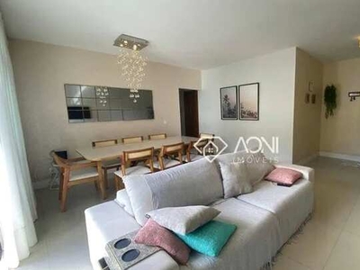 Apartamento com 3 dormitórios para alugar, 145 m² por R$ 4.539,27/mês - Praia da Costa - V