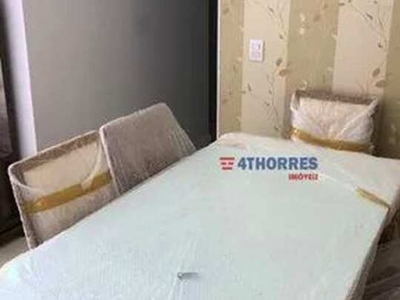 Apartamento com 3 dormitórios para alugar, 58 m² por R$ 3.187,00/mês - Jardim das Vertente