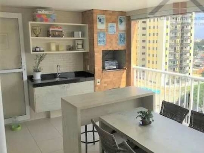 Apartamento mobiliado para venda 141 m2 com 3 suites 03 vagas na Vila Gumercindo - São Pau