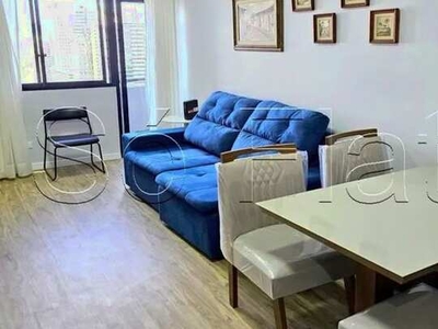 Apartamento no Le Bougainville, com 55m² 1 dorm. e 1 vaga disponível para locação em Alph