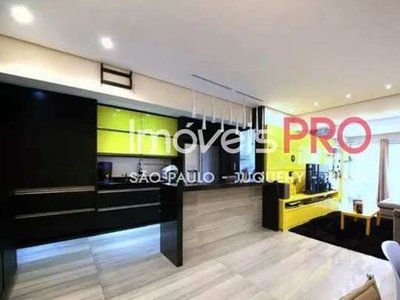 Apartamento para MOBILIADO locação e venda com 96m² no Brooklin - São Paulo