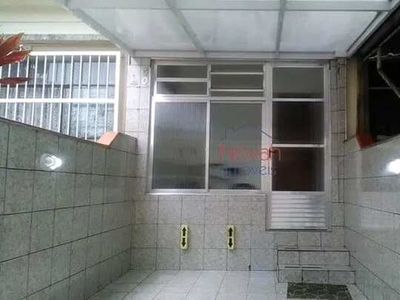 Casa com 3 dormitórios para alugar, 110 m² por R$ 3.000,00/mês - Boqueirão - Santos/SP