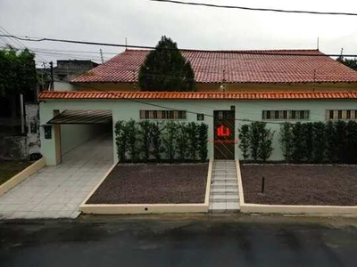 Casa no Conjunto Tiradentes Manaus, Piscina, 4 quartos sendo 2 suítes + Escritório, Portão