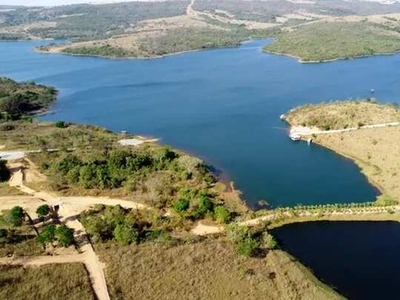 Corumbá 4 - 1.000m2, R$449,00 mensal, Escritura, Luz, Água e Vista Lago!!!