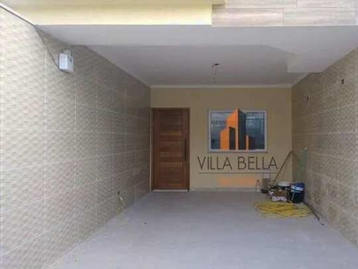 Sobrado com 3 dormitórios para alugar, 157 m² por R$ 4.080,84/mês - Jardim Stella - Santo