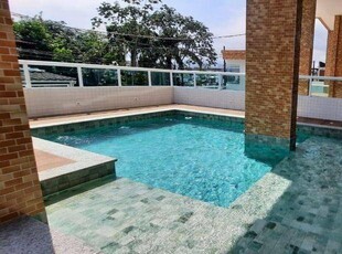 Apartamento em Vila Guilhermina, Praia Grande/SP de 70m² 2 quartos à venda por R$ 379.000,00