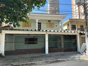 Sobrado em Campo da Aviação, Praia Grande/SP de 190m² 5 quartos à venda por R$ 398.000,00