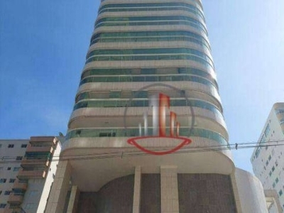 Apartamento à venda, 90 m² por r$ 660.000,00 - tupi - praia grande/sp