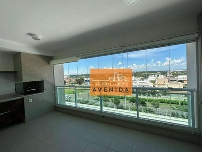 Apartamento com 3 dormitórios, 140 m² - venda por r$ 1.460.000,00 ou aluguel por r$ 7.449,83/mês - residencial rossi ativa villa bella - paulínia/sp