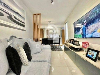 Apartamento com 3 quartos à venda na avenida henfil, recreio dos bandeirantes, rio de janeiro, 86 m2 por r$ 850.000