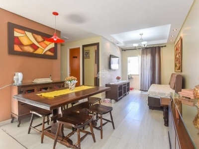 Apartamento com 3 quartos à venda na estrada de santa cândida, 242, santa cândida, curitiba, 58 m2 por r$ 250.000