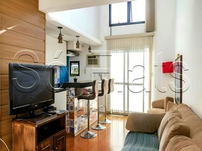 Apartamento em Moema, São Paulo/SP de 56m² 1 quartos à venda por R$ 599.000,00