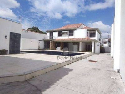 Casa, 420 m² - venda por r$ 3.680.000,00 ou aluguel por r$ 150.263,04/mês - jardim da penha - vitória/es