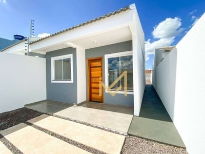 Casa com 2 dormitórios à venda, 57 m² por r$ 295.000,00 - jardim veneza - cascavel/pr