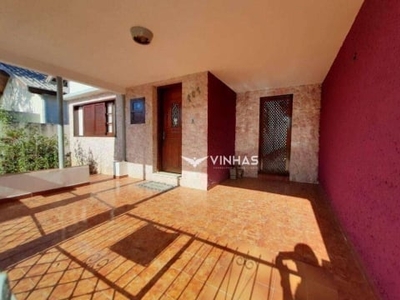 Casa com 3 dormitórios, 131 m² - venda por r$ 600.000,00 ou aluguel por r$ 2.244,23/mês - santana - são josé dos campos/sp