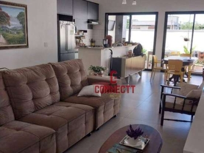 Casa com 3 dormitórios, 150 m² - venda por r$ 1.070.000 ou aluguel por r$ 5.350,00/mês - portal da mata - ribeirão preto/sp