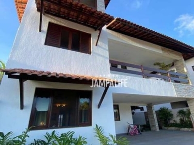 Casa com 5 dormitórios à venda por r$ 1.850.000,00 - altiplano cabo branco - joão pessoa/pb