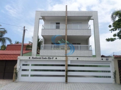 Casa em condomínio fechado com 2 quartos à venda na rua alamanda, 99, jardim real, praia grande, 96 m2 por r$ 395.000